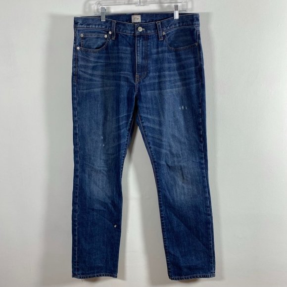 J. Crew Other - J. Crew 770 straight leg dark denim jeans size 36X32
